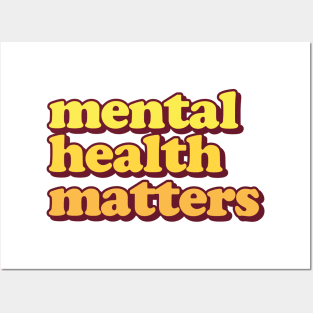 Mental Health Matters Posters and Art